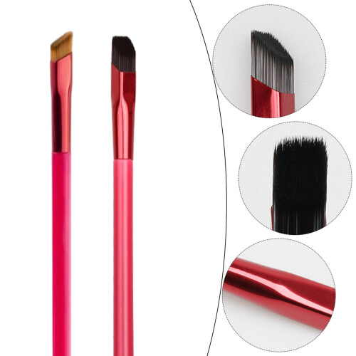 Blending Brush for Makeup, Angled Eyebrow Brush with Bevel Design for Seamless Eyeshadow and Brow Blending, Multi-function Eyebrow Makeup Brush Soft 1