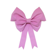 Large Bow Decoration for Christmas Tree Topper, Oversized Pink Bow Cake Toppers, DIY Large Bow for Holiday Wreath Door Wall Window Decoration,
