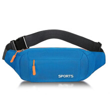 Bum Bag Waterproof Waist Pack For Women And Men, Running Phone Pouch, Chest Bag, Travel Pouch, Light Blue