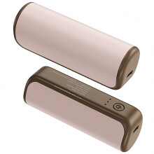 Tragbare elektrische Handwärmer, magnetisches Paar, 3 Temp.-Rosa