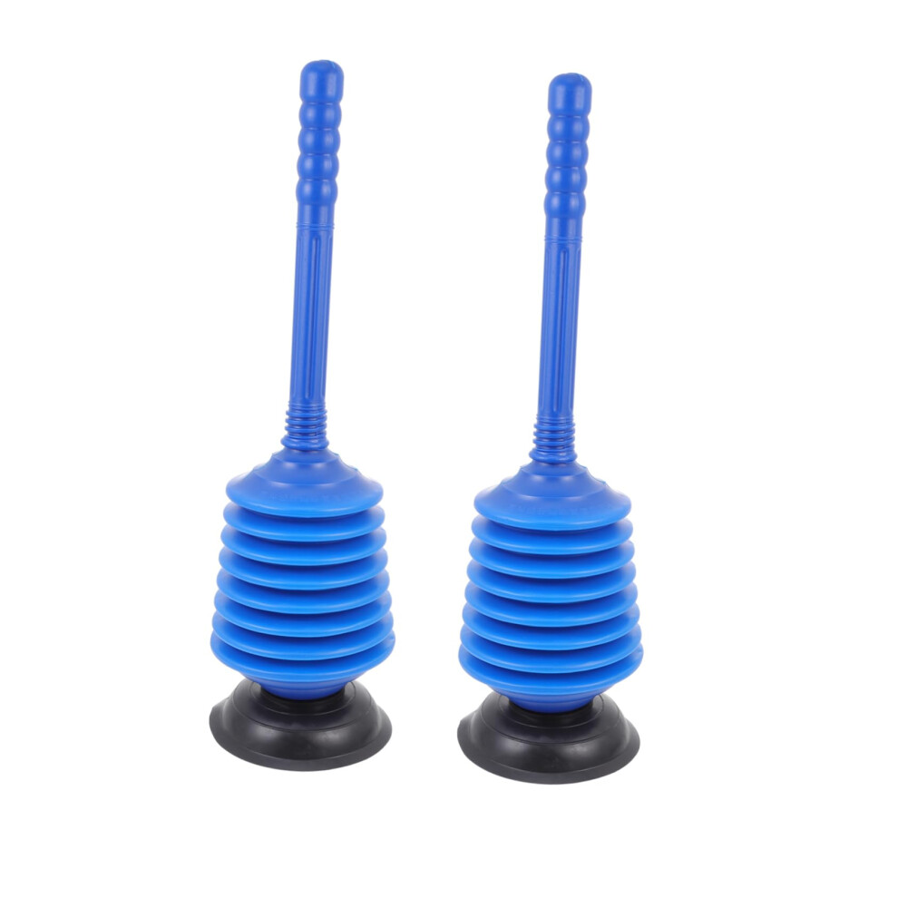 2Pcs Drain Plunger Clog Remover Tool For Kitchen Sink And Toilet Extreme Suction Unclogging Device For Bathroom Use 9187378678046