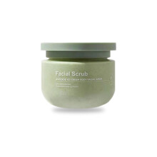 Exfoliating Scrub Cream 250g For Women And Girls Deep Cleansing Brightens Skin Tone Green