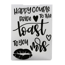 Stencils for Card Making 10.5x14.7cm Plastic Embossing Folder Template for Scrapbooking and Photo Album Decoration
