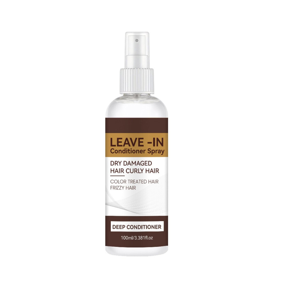 Leave In Conditioner Spray with Argan Oil for Dry Frizzy Hair, Deep Hydration and Frizz Control
