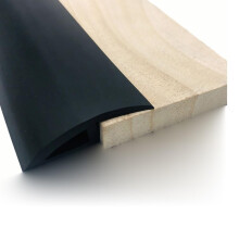 SelfAdhesive PVC Transition Strip Threshold Ramp for Wood to Tile or Carpet Edge Trim 1 2/5'