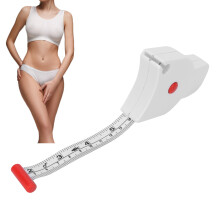 Double Scale Body Measurement Tape for Weight Loss and Sewing Red