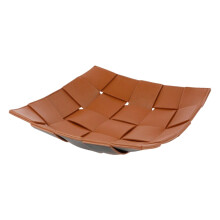 Leather Storage Tray For Keys, Artificial Leather Entryway Organizer, 23x6.5cm Dressing Table Tray