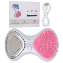 Facial Cleansing Brush Exfoliating Silicone Scrubber, Ergonomic Handle With Soft Bristles For Gentle Deep Cleaning, Waterproof Reusable Skin Friendly