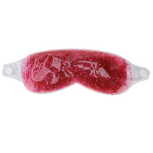 Warm/koud kompres met gelparels voor de ogen, therapeutische behandeling voor stressverlichting, gevoelige huid en vermindering van fijne lijntjes