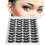Ψεύτικες βλεφαρίδες Faux Mink 6D Effect Χειροποίητες, αφράτες, απαλές και άνετες, 7