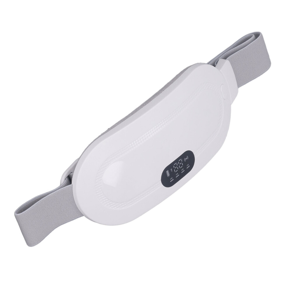 White Adjustable Cordless Menstrual Heating Pad Usb Rechargeable
