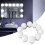 Makeup Light with LED Bulbs Dimmable Vanity Mirror Dressing Table Light USB Powered Touch Sensitive Controls 33cm Spacing Slimline Design for Bedroom 4