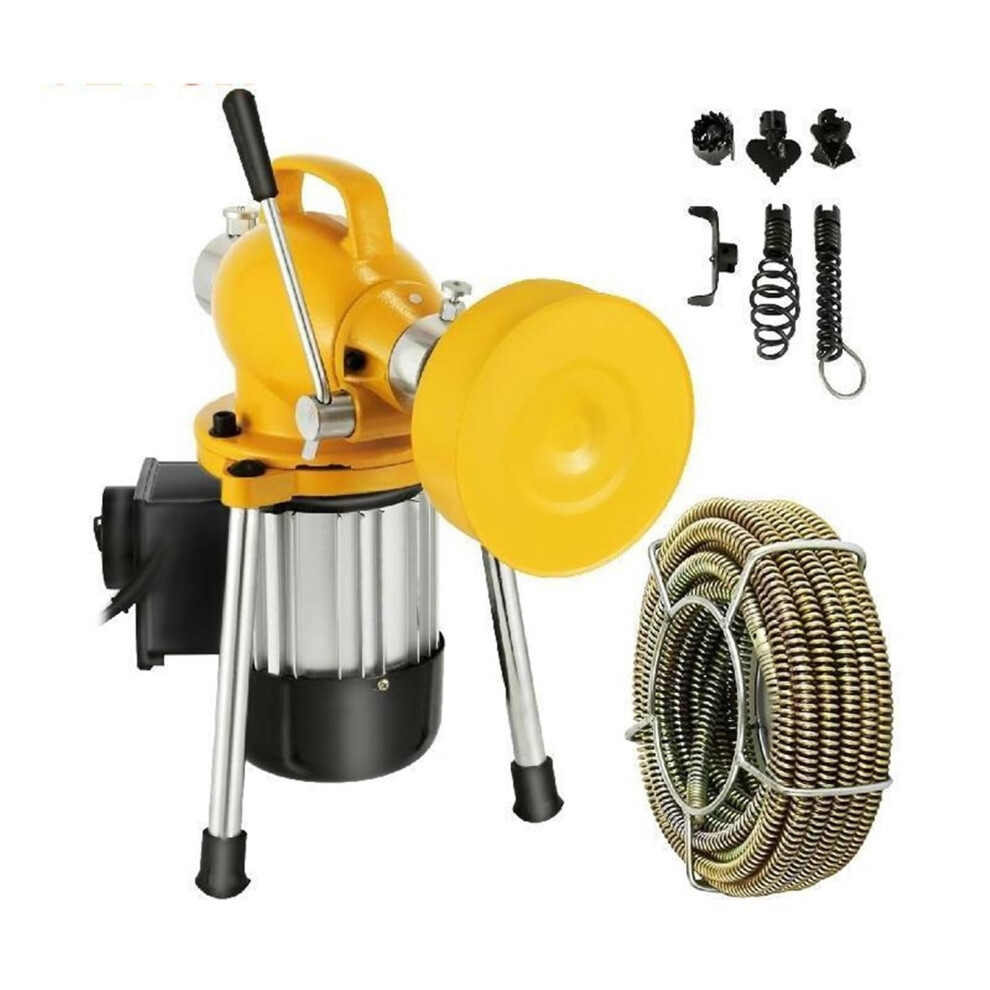 2024 Professional Dredge Machine 400W Electric Pipe Plunger For Household Sink Toilet Sewer Blockage Cleaning Tools 9094768630419