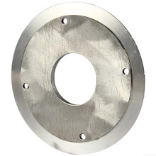 50mm RV Waste Valve with Flange Durable Metal Build for Camper Sewer and Trailer Plumbing