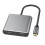 Multiport USB C Hubs With Two HDMI 2.0 Outputs, 4K Resolution Support, Fast Charging For Windows 1