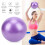 Explosion-Proof 25cm Purple Exercise Ball for Core & Flexibility 2