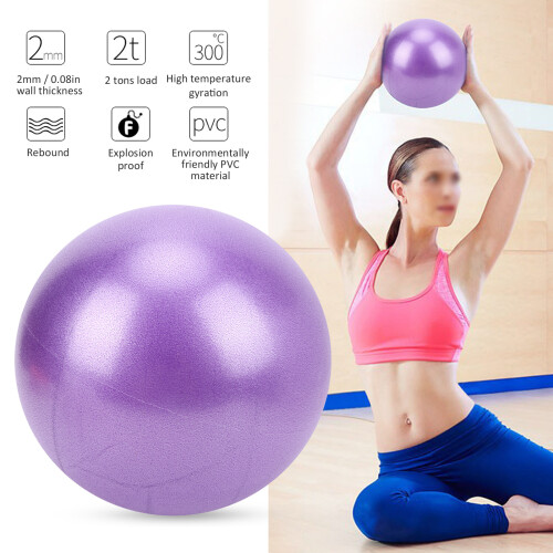 Explosion-Proof 25cm Purple Exercise Ball for Core & Flexibility 1