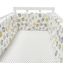 Bed Rail for Toddlers with Soft Cotton Cushion Protection, Universal Baby Bed Guard 250x30CM