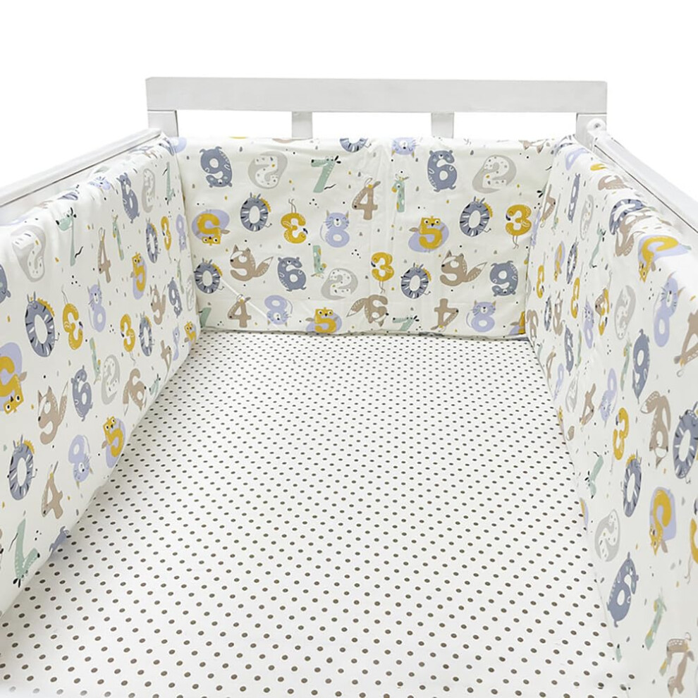Bed Rail for Toddlers with Soft Cotton Cushion Protection, Universal Baby Bed Guard 250x30CM