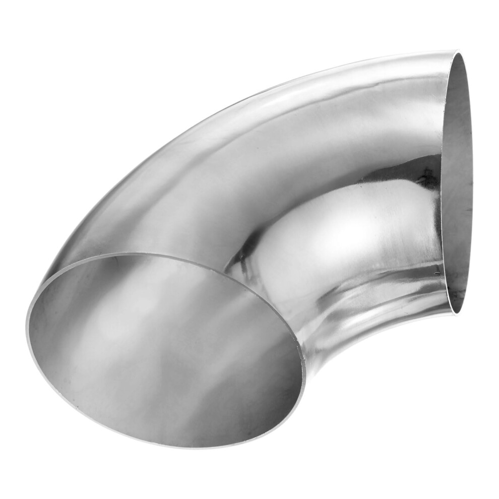 4 Inch 90 Stainless Steel Exhaust Elbow, 304 Mandrel Bend Pipe With Rustresistant Polished Finish 9199774371490