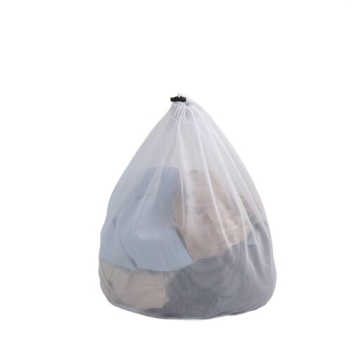 Mesh Laundry Wash Bag Drawstring 60x80cm Fine Mesh 4Piece Set For Washing Machine
