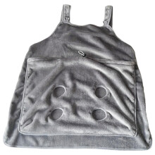 Cat Sling Soft Flannel Adjustable Pet Apron Carrier With Claws Holes For Nail Cutting, Cozy Sleeping And Petting