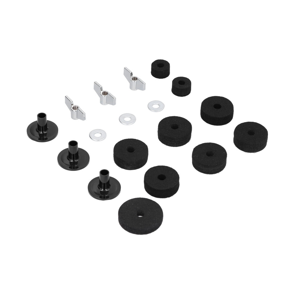 Cymbal Replacement Kit 18Pcs With Base Wing Nut Washer For Drum Set Hardware 9471377955339