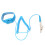 Anti Static ESD Wrist Strap Blue, Safe Static Release, 1.8m Cord 3
