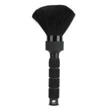 Salon Essential Barber Duster mit Standfuß, weicher Nackenbürste zum Abstauben der Ohrenpartie, langlebig und einfach zu Hause oder unterwegs zu