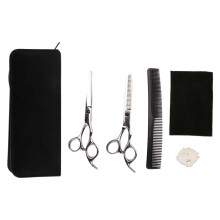 Hair Trimming Scissors Professional Hair Cutting Scissors With Ergonomic Design Thinning Shears Set High Quality Stainless Steel Adjustable Tension