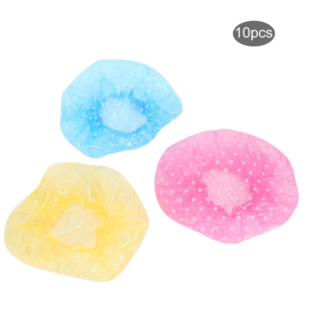 Eco-Friendly Shower Caps, Waterproof And Extremely Stretchable, Ideal For Environmental Protection And Travel Convenience (30Pcs)