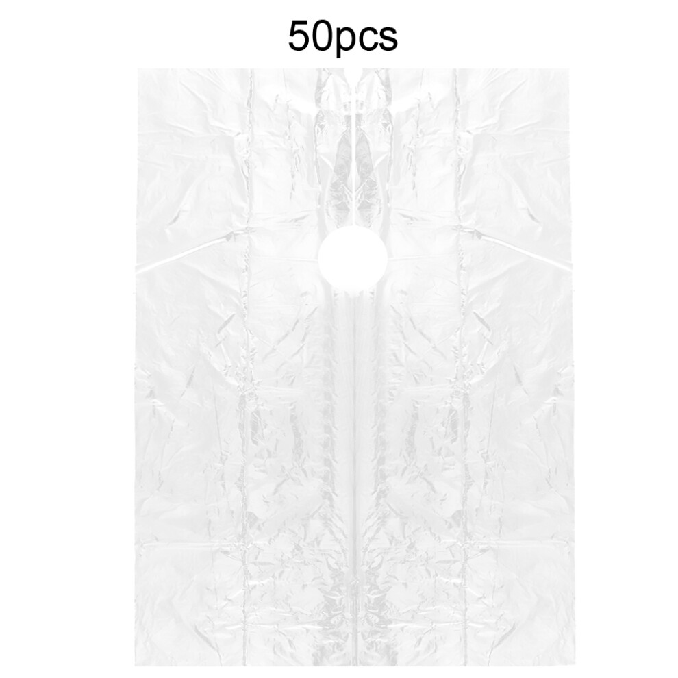 Barber Cape Transparent Design Waterproof Salon Cape For Hair Stylist Hair Coloring Oversize Apron Breathable Disposable Hairdressing Cape With