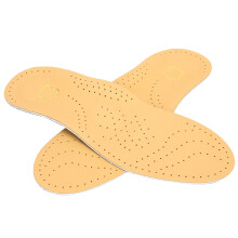 Semelles orthopédiques respirantes avec soutien de la voûte plantaire, conception multi-perforée et absorption des chocs, pour la fasciite
