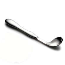 Adaptive Utensils RightHanded Angled Spoons Cutlery For Hand Tremors Arthritis Parkinson's Elderly Weighted Spoon Set