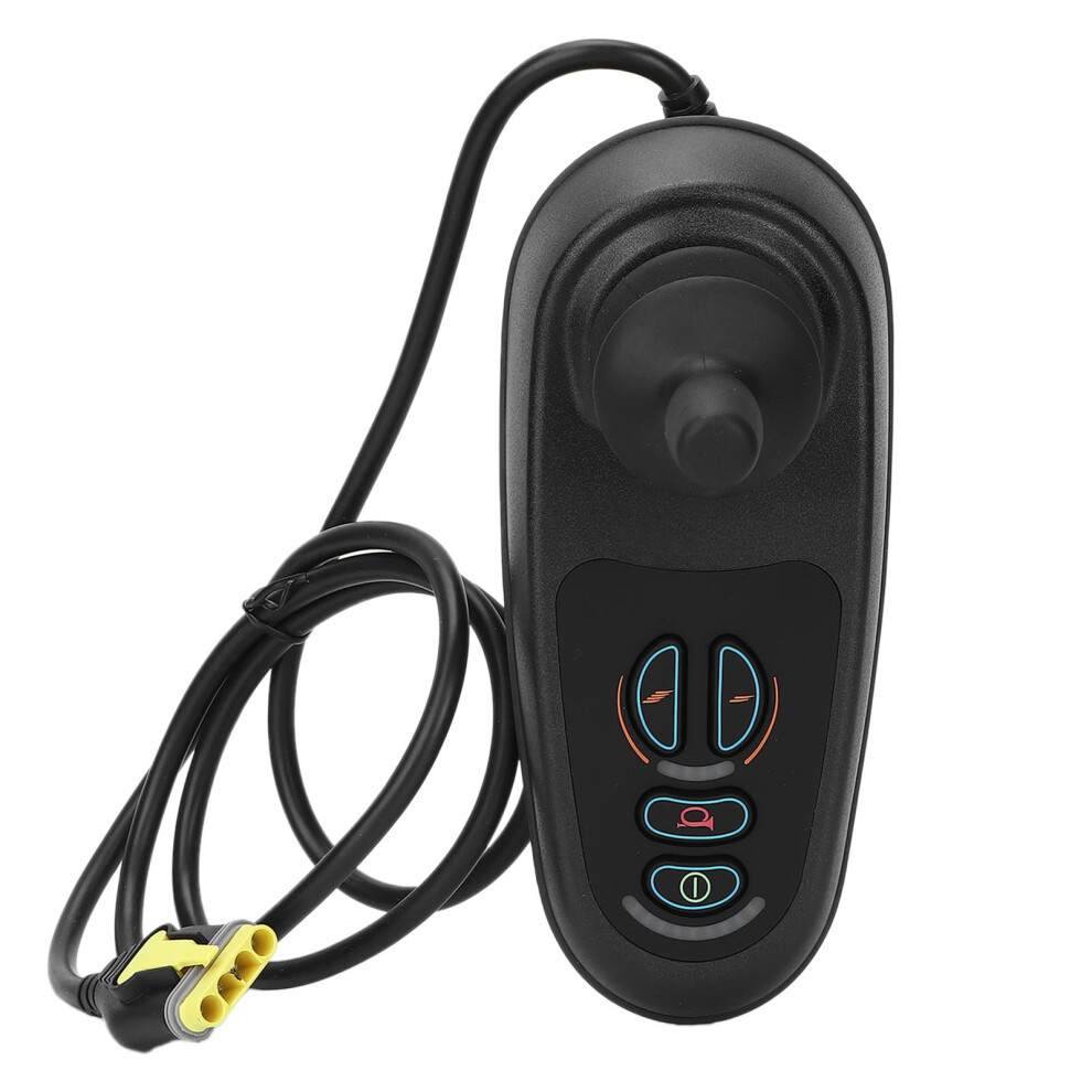 Joystick Controller For Electric Wheelchair, Dual Drive 24V Brush Motor Controller With High Sensitivity And Automatic Brake Function For Indoor