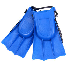 Kids Flippers 1 Pair 7.5x4.5in EVA and PVC Diving Fins for Kids with Adjustable Strap Portable Replacement Swim Fins