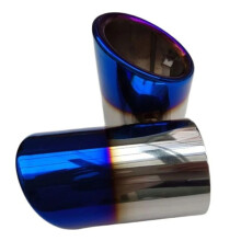Car Exhaust Tip Blue Muffler Tail Pipe for Mazda CX9 20162021 MK2 Easy Install Noise Reduction
