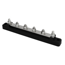 RV Marine Power Terminal Block 6 Post Dust Cover M6 Studs 150A DC12V-48V