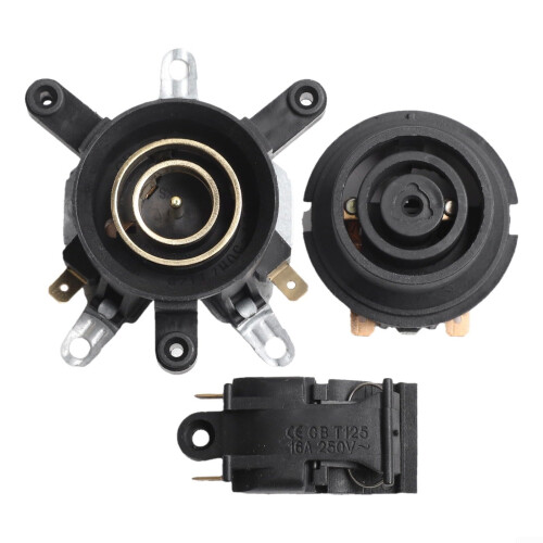 Electric Kettle Base Replacement Kit with Thermostat Temperature Control Switch, 3 Piece Set