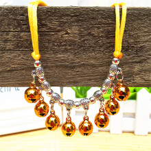 Bruiloft halsband voor honden huisdieren sieraden met-S Geel