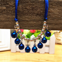 Verstelbare Hond Puppy Halsbanden Bruiloft Sieraden-S Saffier