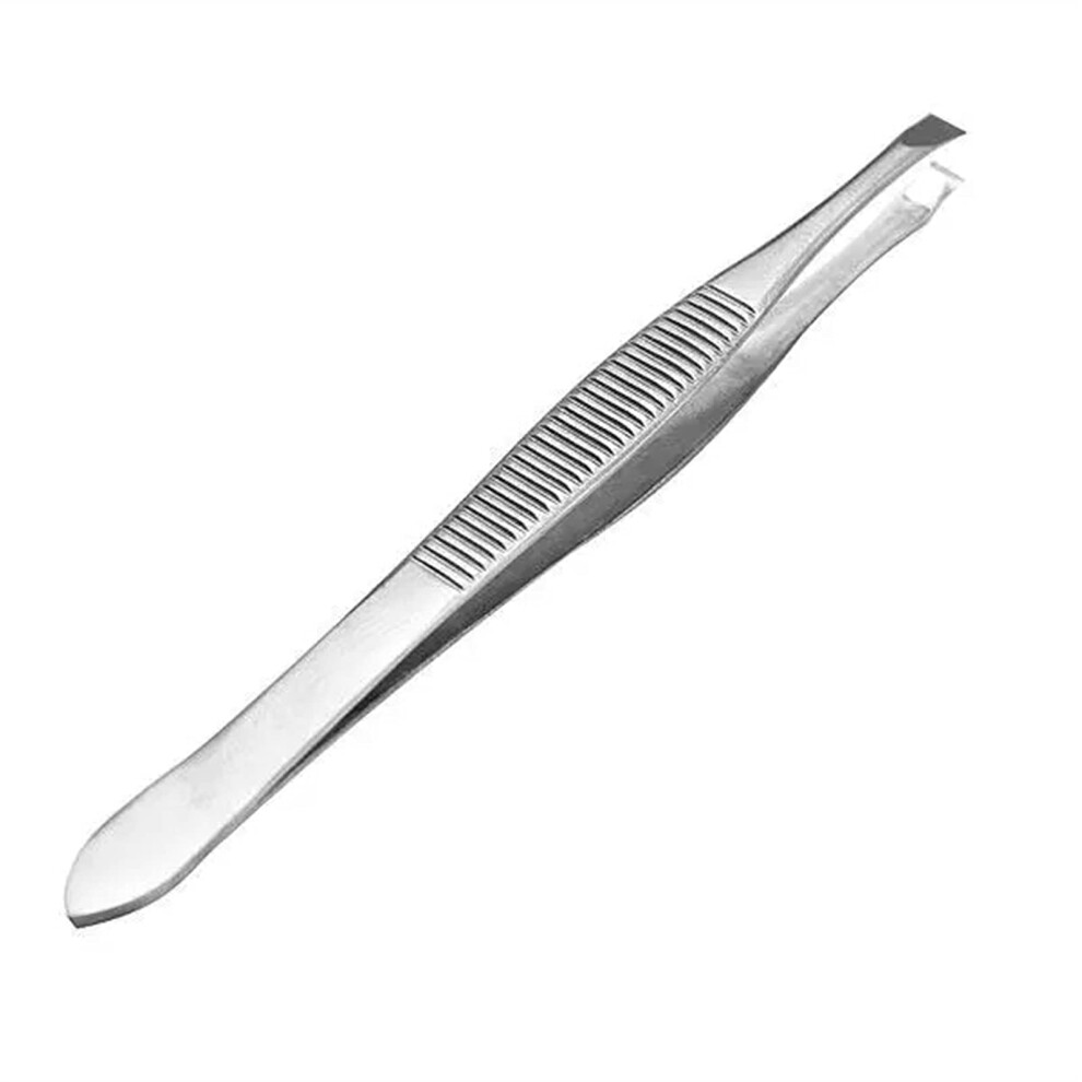 Tweezers Stainless Steel Eyebrow Hair Removal Precision Set Clip