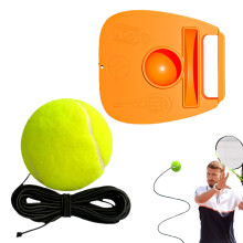 Tennis Trainer Rebound Ball, Portable Practice Tool for Beginner, Single Tennis Training Equipment for Tennis Practice