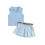 (6-12 Months, Blue) Ensemble d'été 2 imprimé marguerites. 1