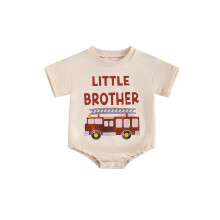 (0-3 Months, Red) Babyjongen zomer romper voor pasgeborenen