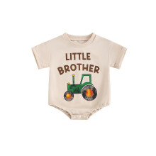 (0-3 Months, Turquoise) Babyjongen zomer romper voor pasgeborenen