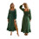(L, Green) Robe longue d'automne occasions quotidiennes. 2