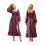 (M, Red) Robe longue d'automne occasions quotidiennes. 2