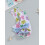 (2-3 Years, White) Μαγιό για νήπια κορίτσια με φλοράλ print, αμάνικο ριγέ, βολάν 5