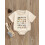 (0-3 Months, Beige) Tutina estiva per maniche corte. 3